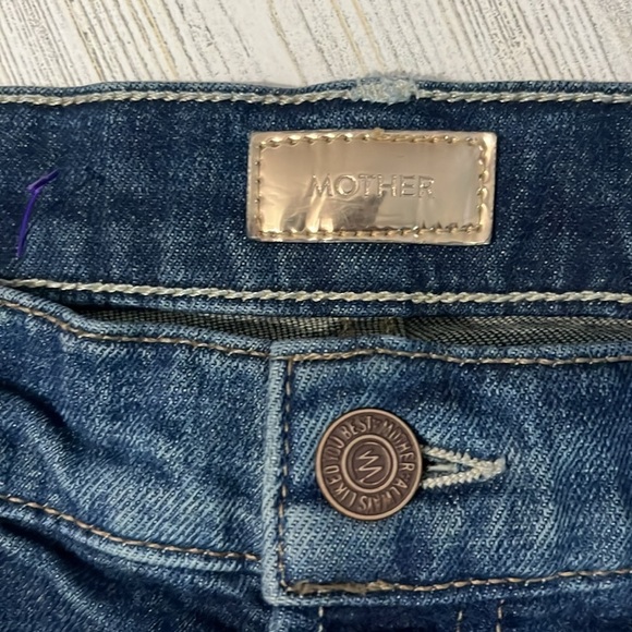 Mother The Stunner Fray Jeans Size 24 - Picture 7 of 12